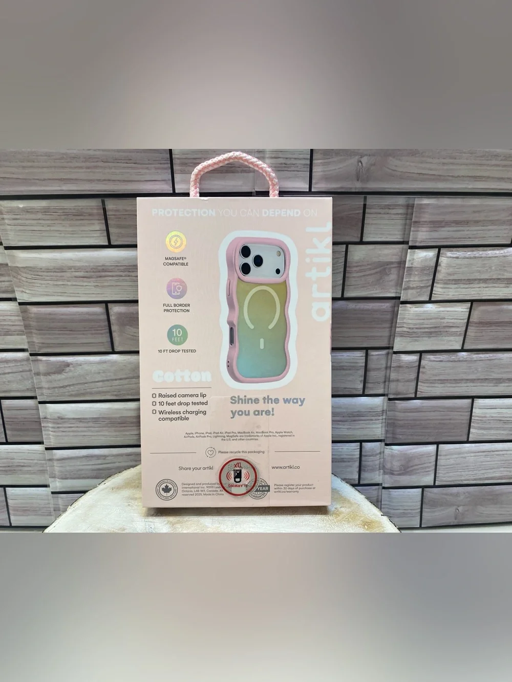 Artikl ❤️ iPhone 17 Pro Max Cotton Protective Wavy Case NIB**